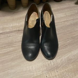 Coach Black Bootie Heels